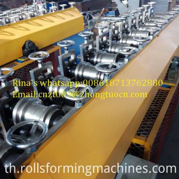 เครื่องม้วนชัตเตอร์ 5 shutter door roll forming machine 5
